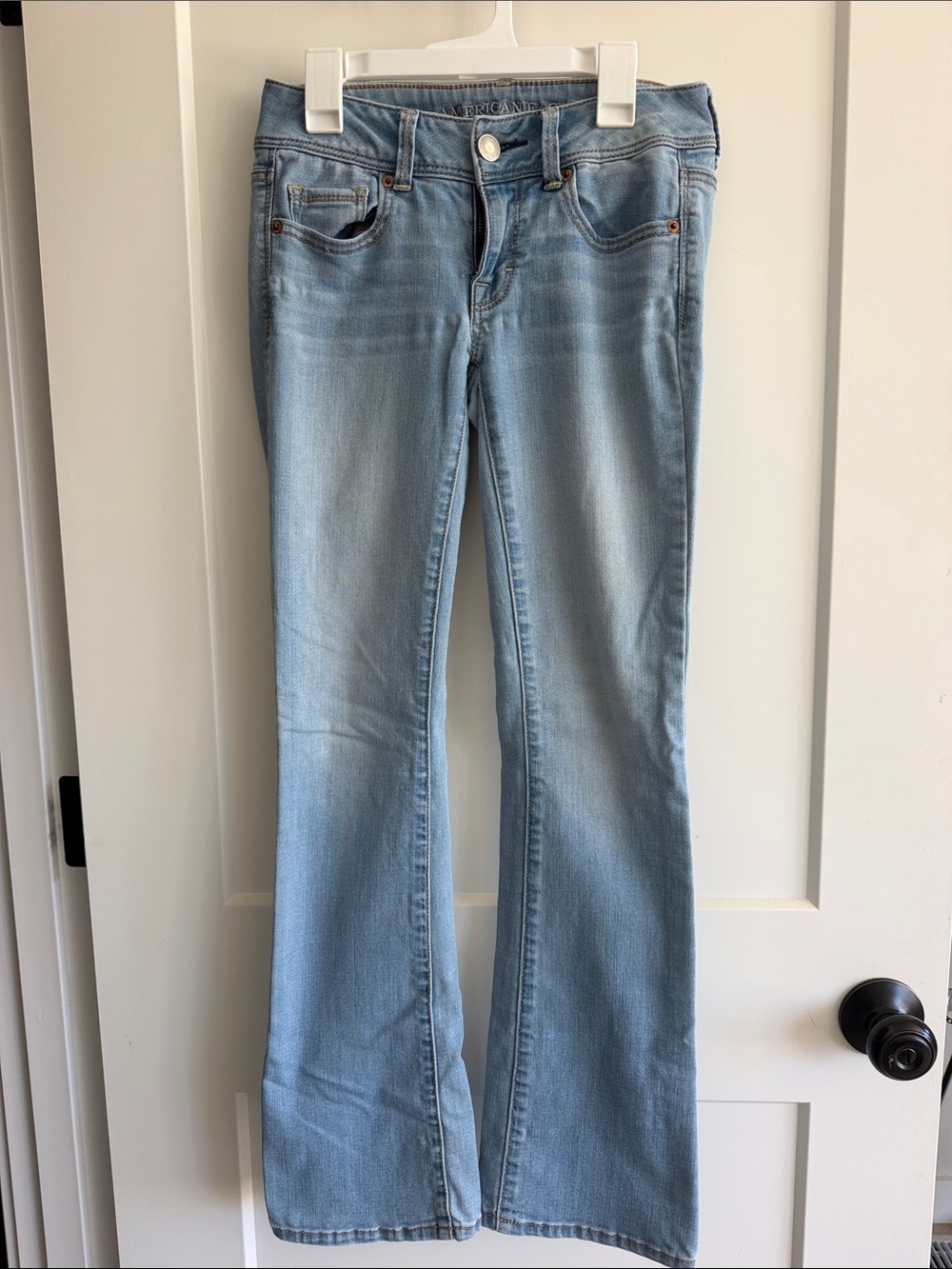 American Eagle Outfitters Light Blue Flare Jeans